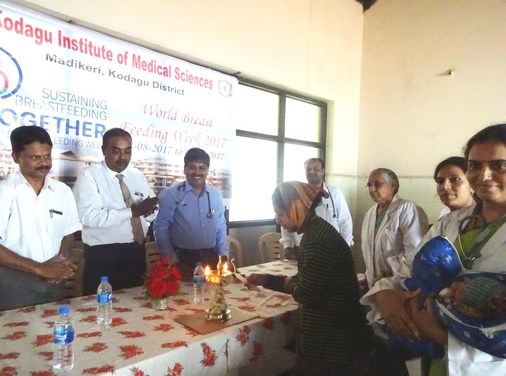 ಸ್ತನ ಪಾನ ಮಾಡಿಸಿ ಶಿಶು ಮರಣ ತಪ್ಪಿಸಿ: ಡಾ.ಮಹೇಂದ್ರ ಕರೆ